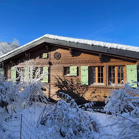 Gstaad Chalet Dağ evi *
